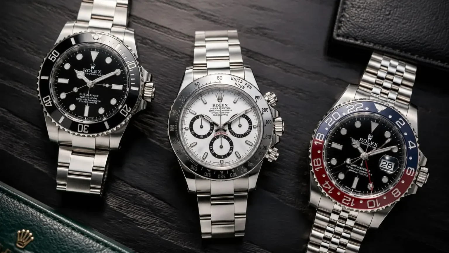 Rolex Submariner GMT and Daytona Models